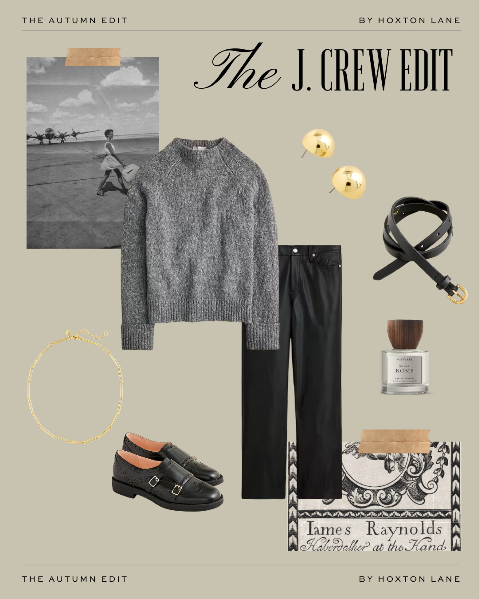 The perfect fall finds from the J. Crew sale, all up to 40% off and perfect for fall outfits. We love these black leather pants, grey sweater, and black loafers 🤍 #LTKxjcrew 

#LTKFindsUnder50 #LTKSeasonal #LTKSaleAlert
