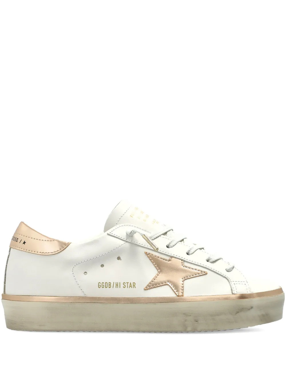 Golden Goose Star Leather Sneakers | White | FARFETCH | Farfetch Global