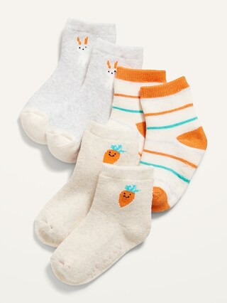 3-Pack Easter-Print Crew Socks for Baby | Old Navy (US)