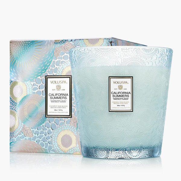 California Summers - 3 Wick Hearth Candle | Voluspa