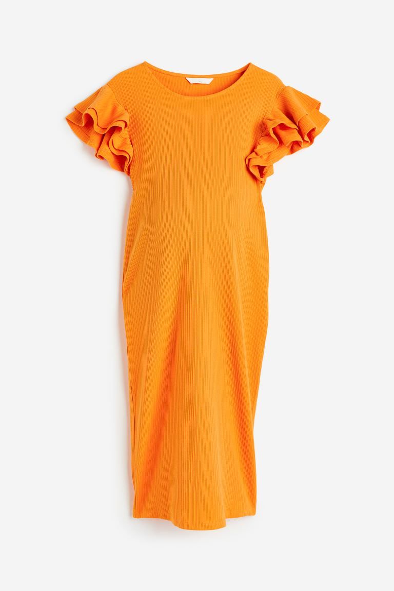 MAMA Flutter-sleeved Dress | H&M (US + CA)