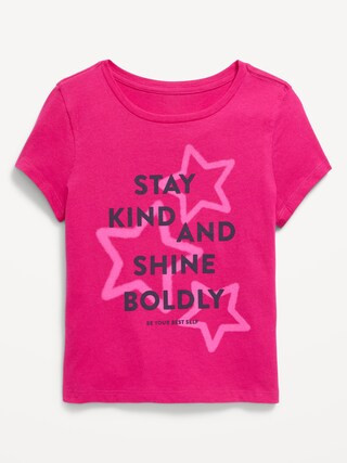 Short-Sleeve Graphic T-Shirt for Girls | Old Navy (US)
