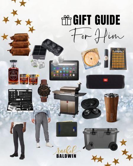 ✨Tis the season for GIFT GUIDES! 🎁 

Check out my fav gifts for HIM - including whiskey accessories, a personalized dopp kit, and a smoker to support his latest hobby 😉

#LTKGiftGuide #LTKmens #LTKHoliday