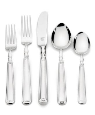 Zwilling J.A. Henckels Vintage 1876 18/10 Stainless Steel 45-Pc. Flatware Set, Service for 8 - Ma... | Macy's