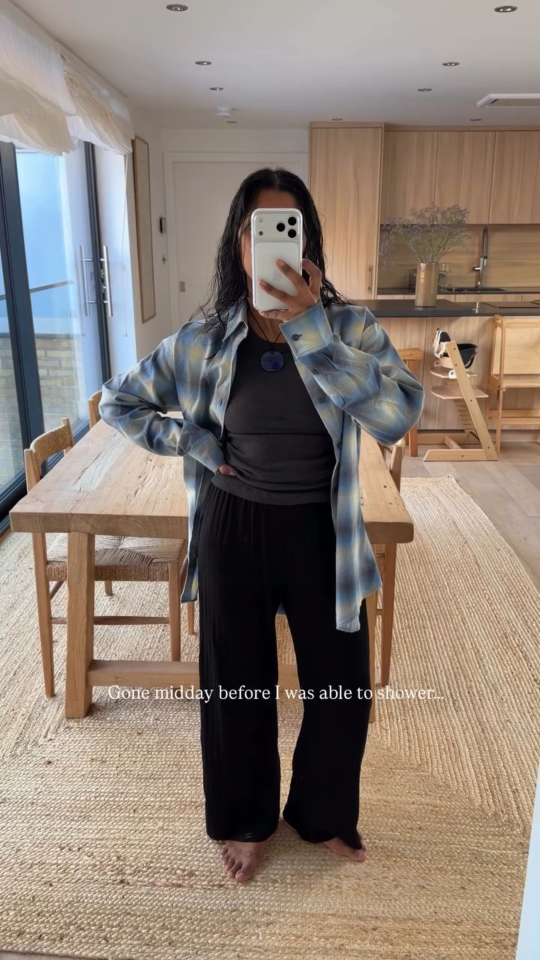 Gone midday before I was able to shower…..