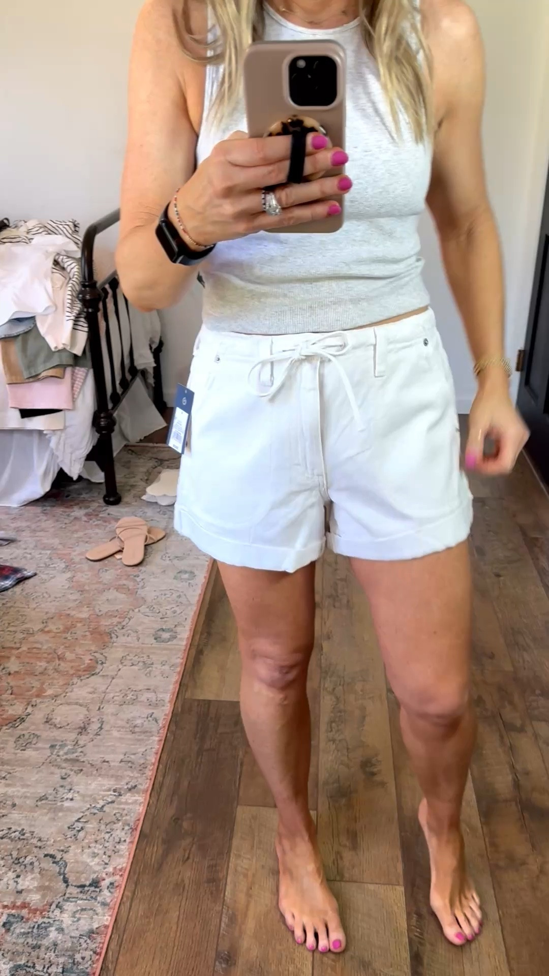 Obsessed with these Target shorts and they are ON SALE!! 
5’7”/140 sized up to 8

#LTKSeasonal #LTKootd #LTKSaleAlert