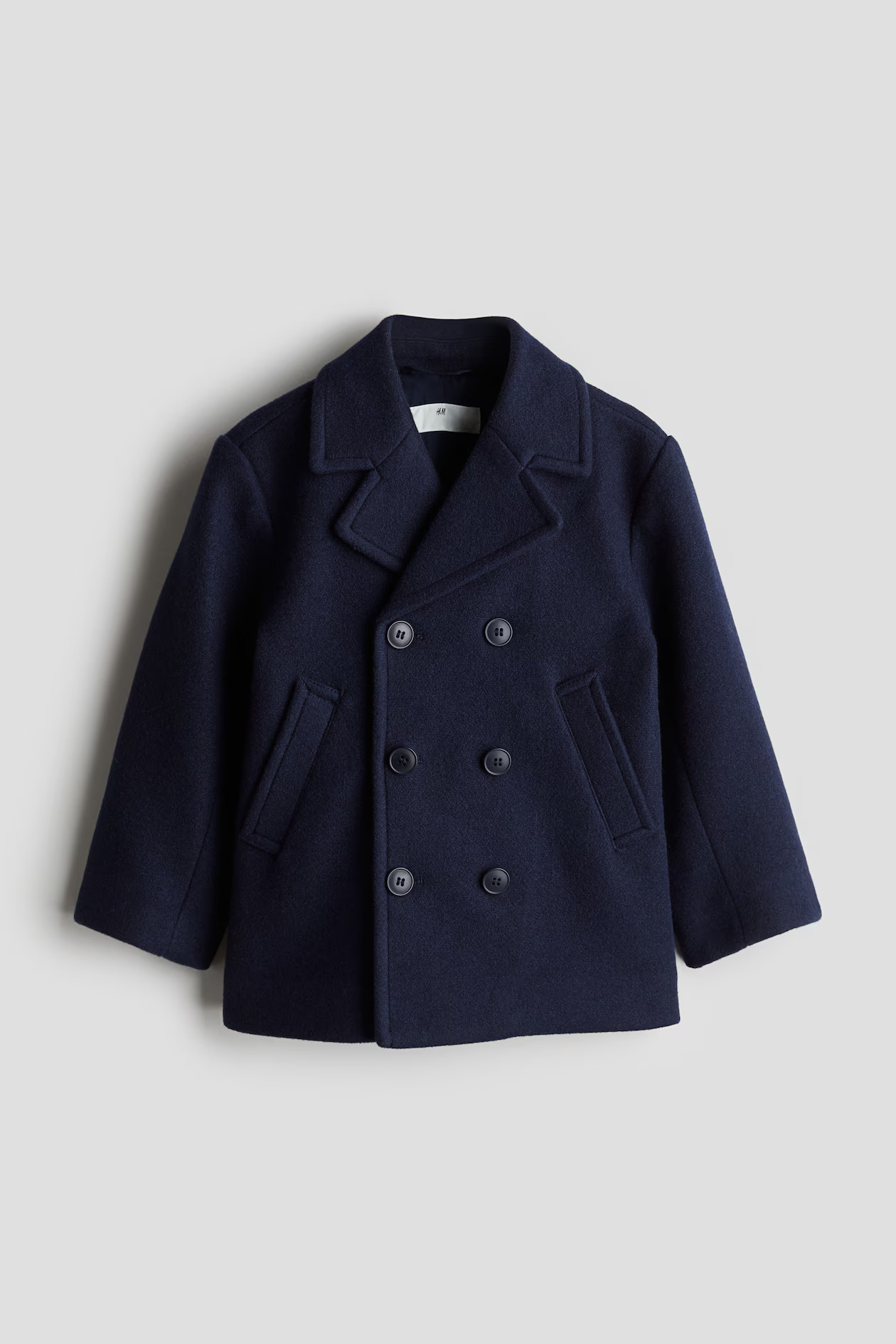 Pea Coat - Navy blue - Kids | H&M US | H&M (US + CA)
