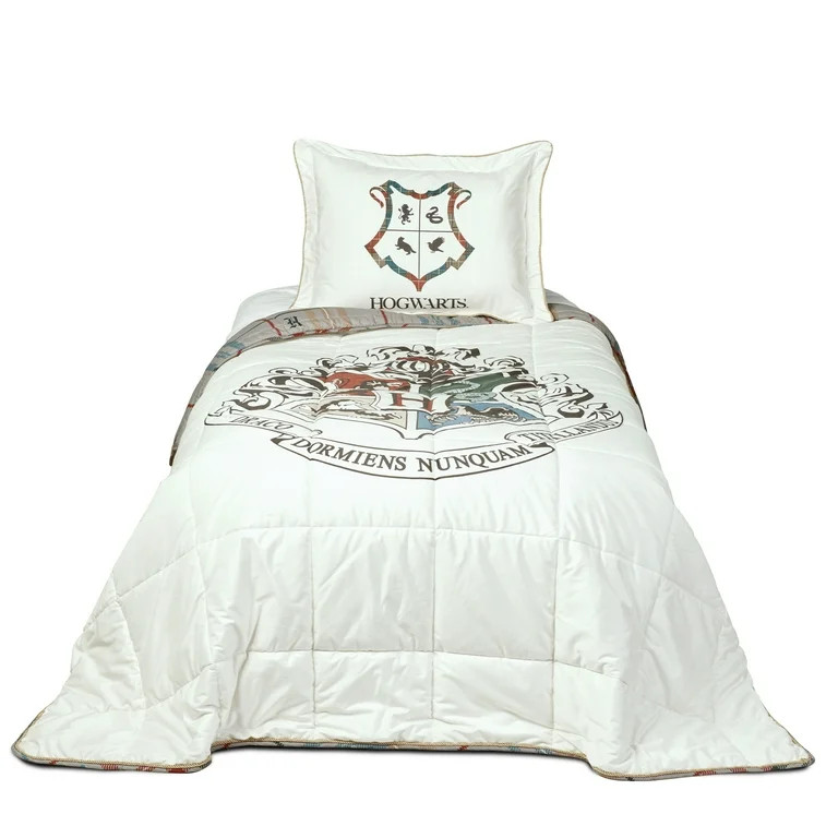 Harry Potter Academic Hearldry 2 Piece Twin Bedding Set for All Ages | Walmart (US)