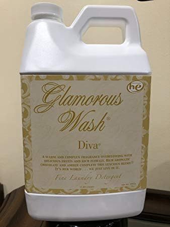 DIVA Glamorous Wash 64 oz Half Gallon Fine Laundry Detergent by Tyler Candles (64 oz diva) | Amazon (US)