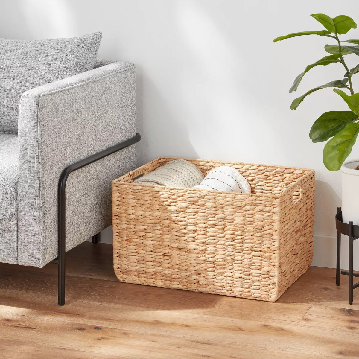 XL Woven Water Hyacinth Basket - Brightroom™ | Target