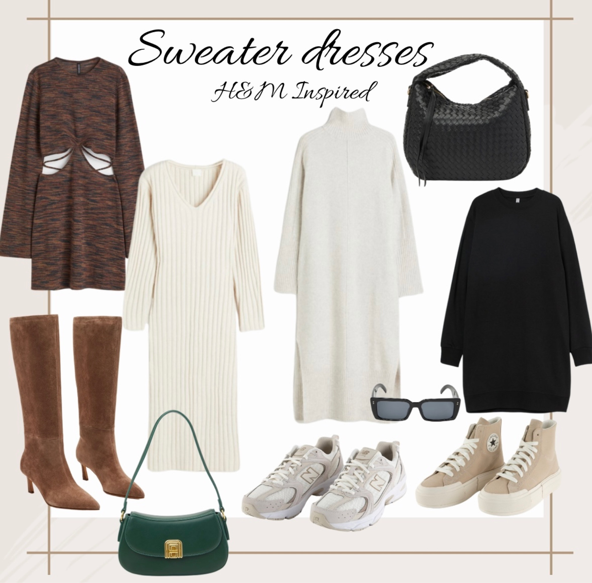 Sweater Weather is the coziest time of the year. I love that you can dress up or dress down a sweater dress. #dress #winteroutfit #boots

#LTKSeasonal