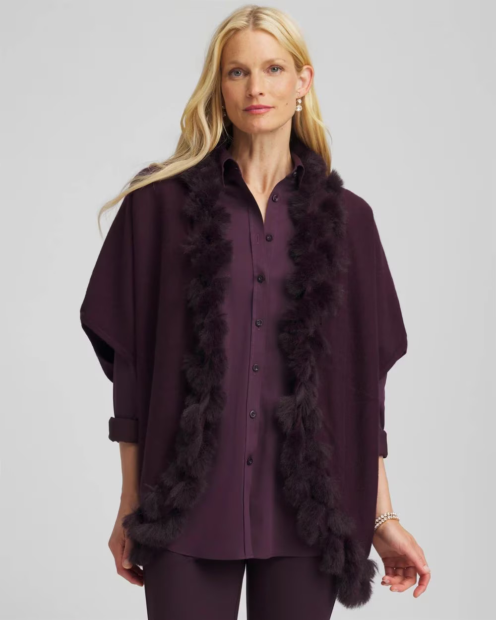 Faux Fur Cocoon | Chico's