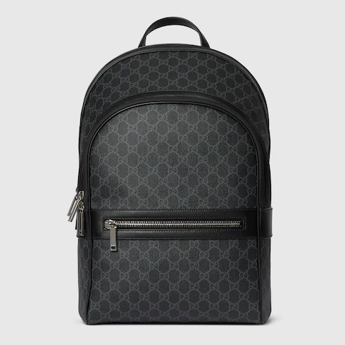 GUCCI Porter Medium Backpack, Black, GG Canvas | Gucci (US)