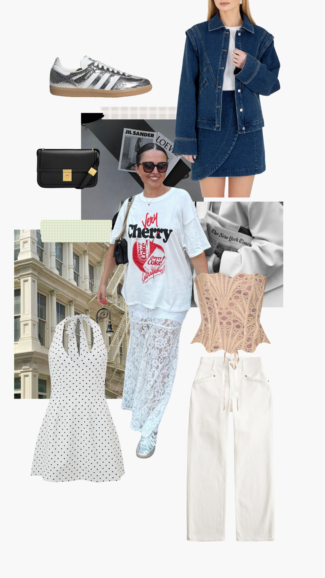 What I Wore During My Trip ✈️ 

Style tip, holiday outfit, summer, denim jacket, A&F, Odd Muse, Adidas trainers, crossbodybag, PLT, corset  

 #LTKireland #LTKeurope #LTKsummer