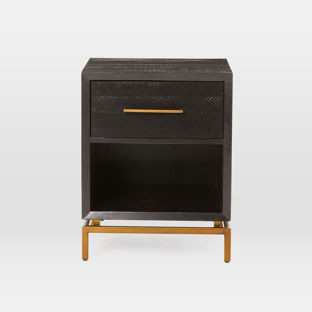 Alexa Burnished Nightstand (20") | West Elm (US)