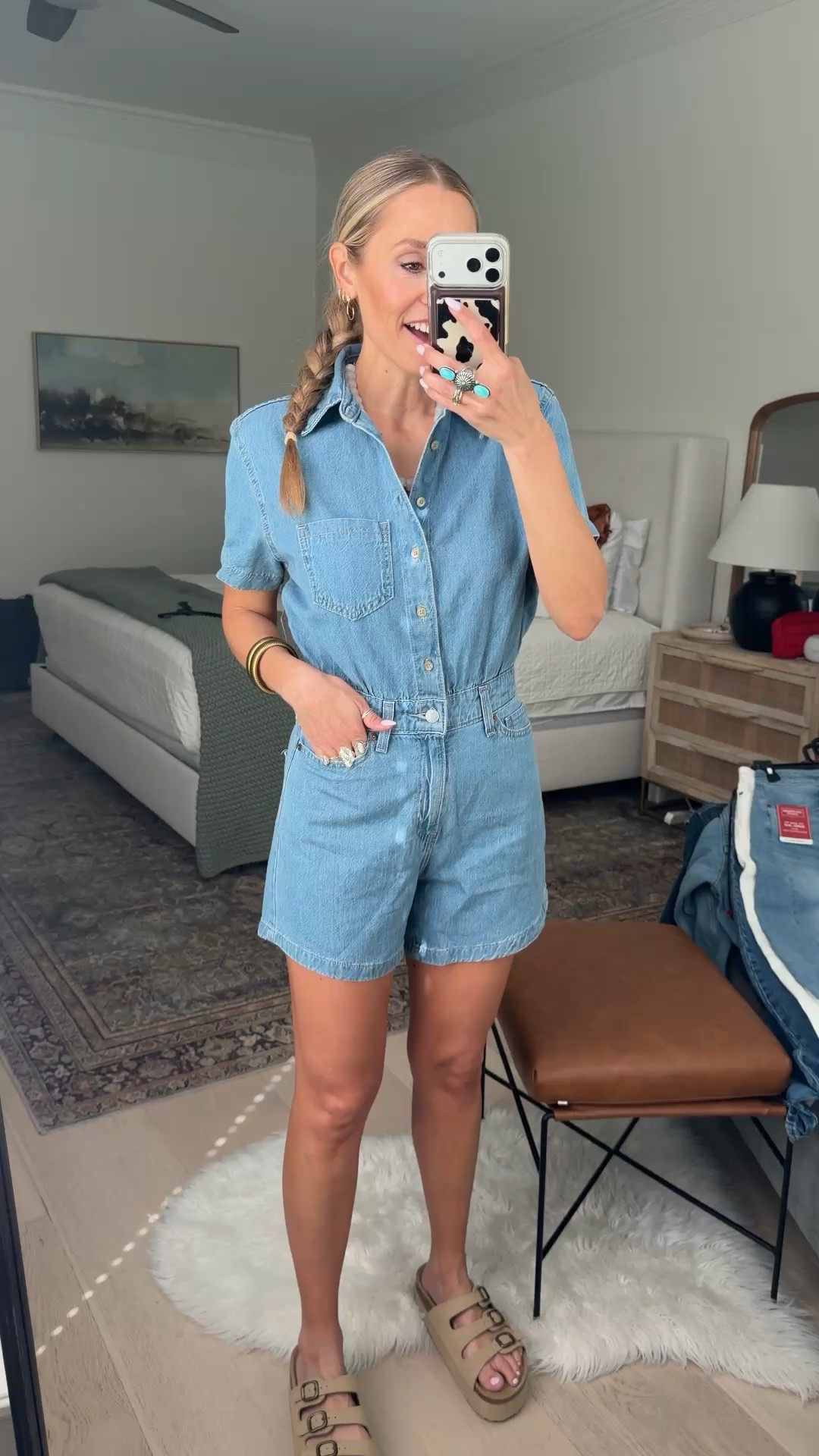 Walmart now has LEVI’s!!!!!!!!! Yas!!!!! 

Wearing size xs, but I need the small! 

Perfect romper for spring and summer. 

#LTKmomlife #LTKgrwm #LTKSwim