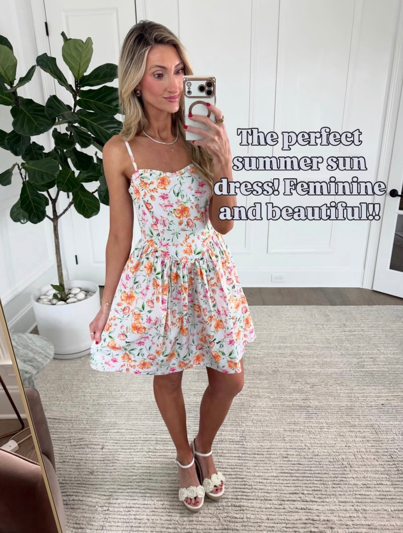 Love this one! So girly & pretty. I’m 5’7 and wearing size small

#LTKSaleAlert #LTKSeasonal #LTKootd