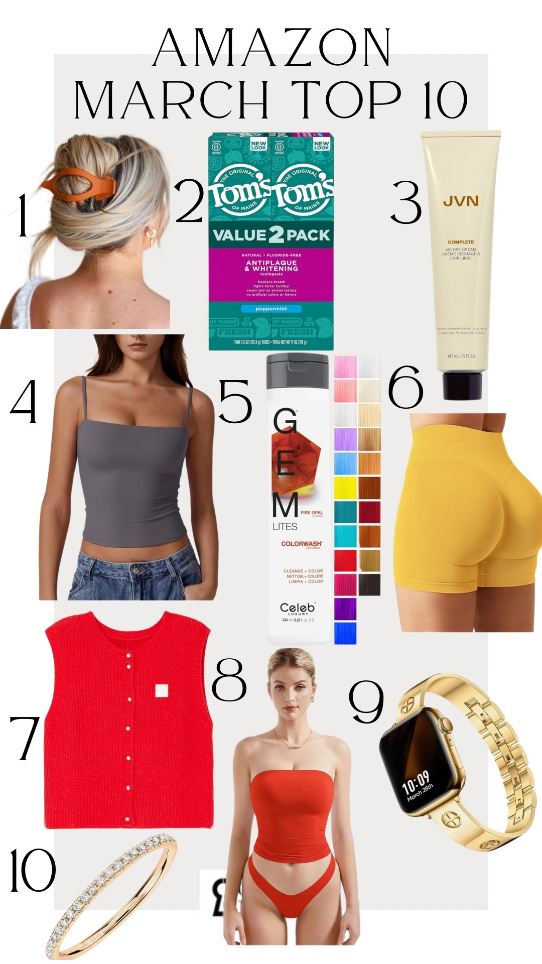 Amazon best sellers in March!

#LTKBeauty #LTKFindsUnder100 #LTKStyleTip