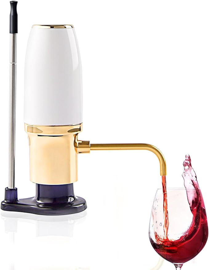 Electric Wine Aerator Pourer Automatic Wine Dispenser Pourer Spout with USB Rechargeable, Electri... | Amazon (US)