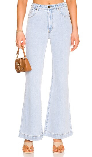 Eastcoast Flare Jean in Cloud Blue Organic | Revolve Clothing (Global)