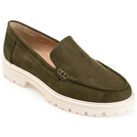 Journee Womens Erika Narrow Width Slip On Loafer | Walmart (US)