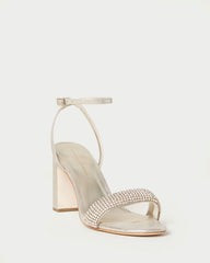 Shay Cappuccino Rhinestone Heel | Loeffler Randall