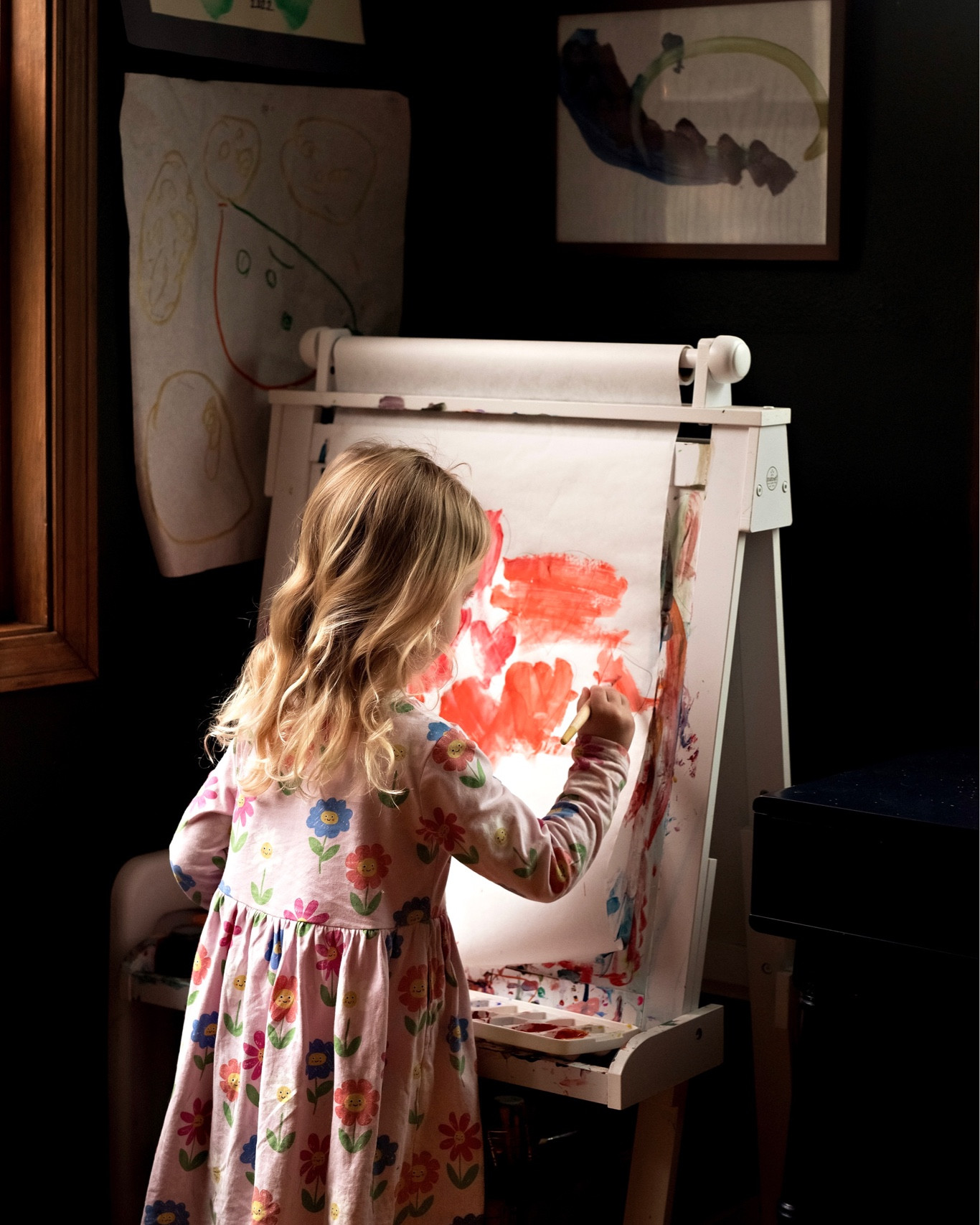 Tiny artist at work. 🖼️ 🎨 

#LTKFind #LTKkids #LTKhome