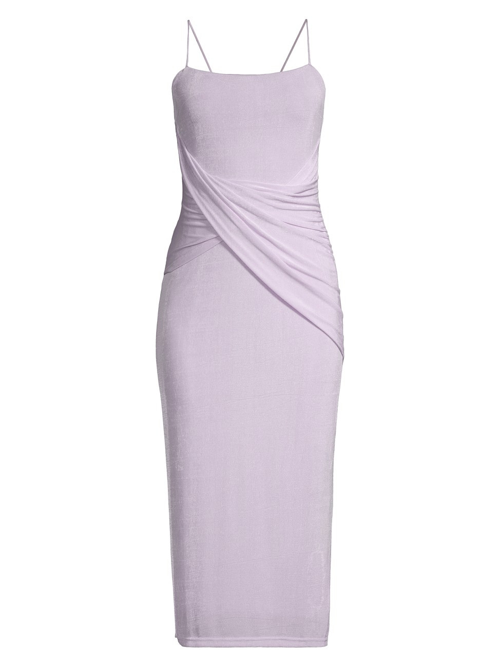 Evelyn Twist-Front Midi Dress | Saks Fifth Avenue