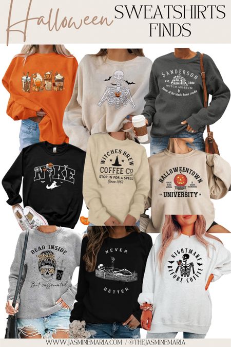 Halloween sweaters / Halloween sweatshirts / amazon finds / amazon / amazon sweatshirts 

#LTKHalloween #LTKSeasonal