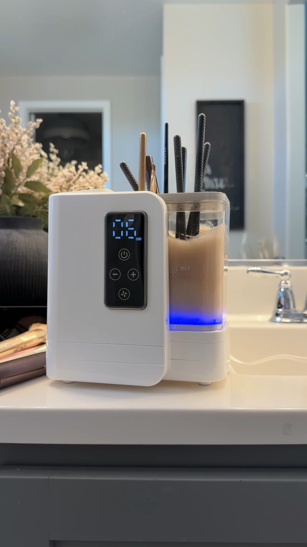 This makeup brush cleaner is a must! It not only washes them but drys too! 

#LTKBeauty #LTKFindsUnder50 #LTKselfcare