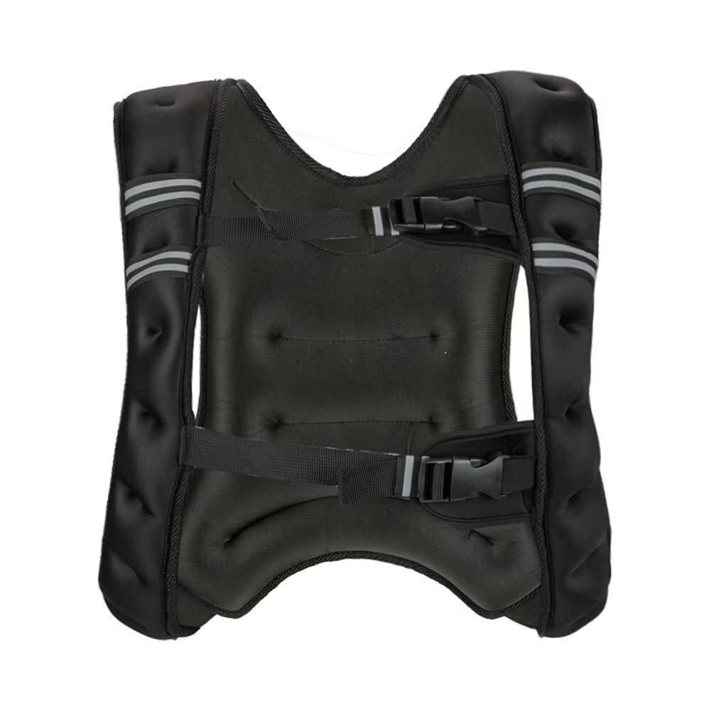 Weighted Vest, 12lb/16lb/20lb/25lb/30lb Weight Vest, Workout Equipment for Strength Training Running - Black | Bed Bath & Beyond