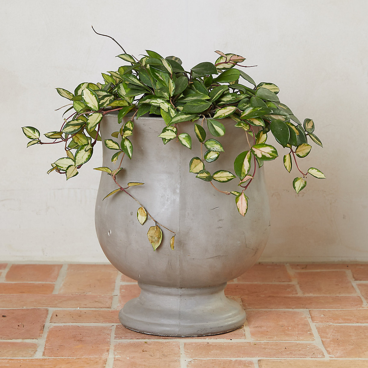 Oval Fiber Urn | Terrain