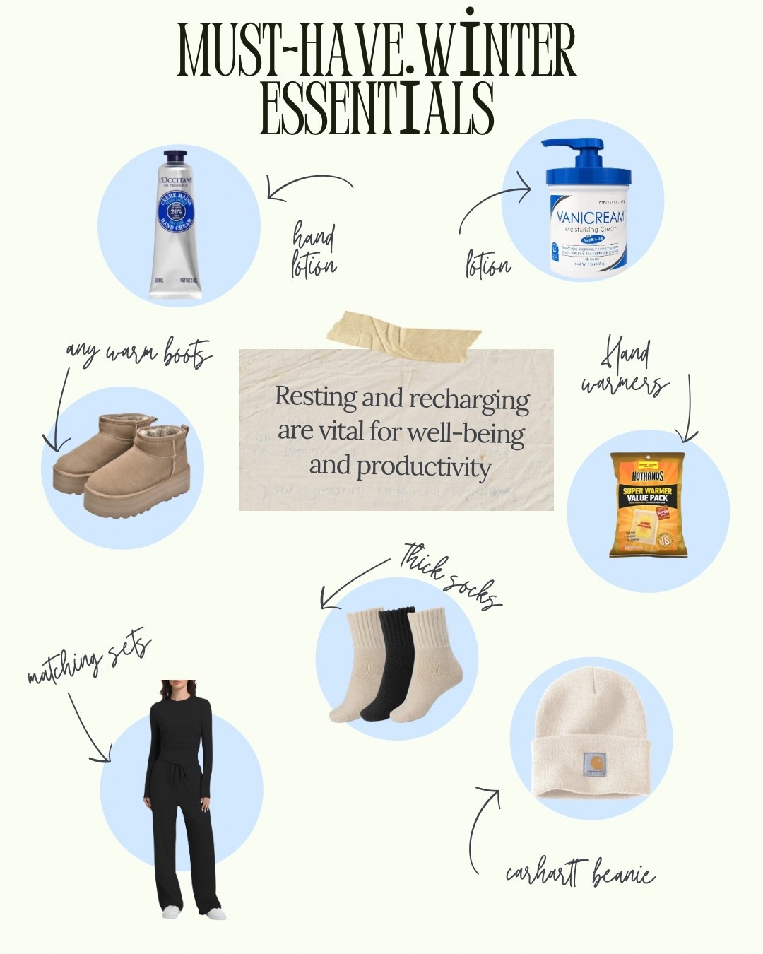 My must have winter essentials! 

#LTKHoliday #LTKdayinmylife #LTKootd