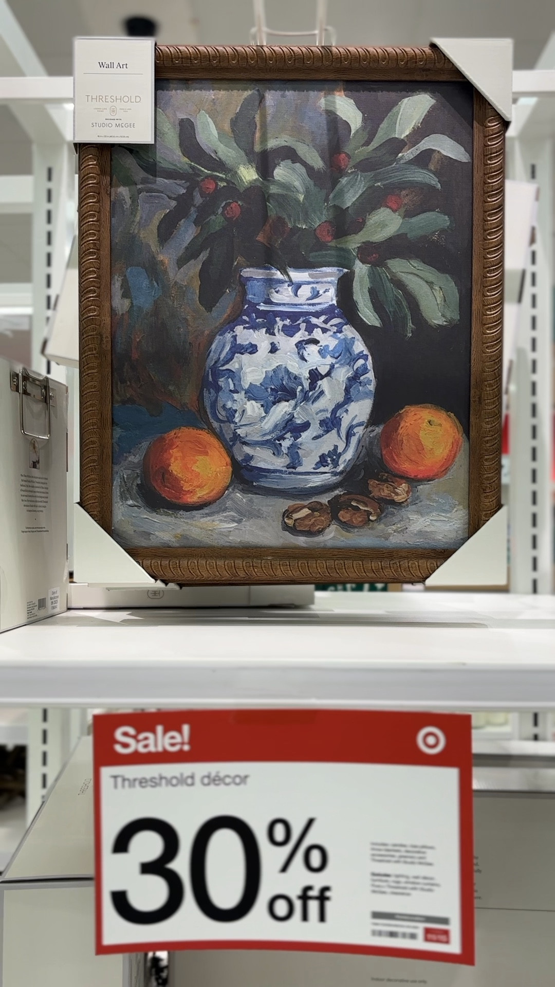 This Studio McGhee X Threshold blue-and-white “Christmas” painting is 30% off right now. I have been looking for a new painting for my entryway, and this one is perfect. A coastal grandmother meets Ralph Lauren Christmas. 

#LTKHoliday #LTKSaleAlert #LTKHome