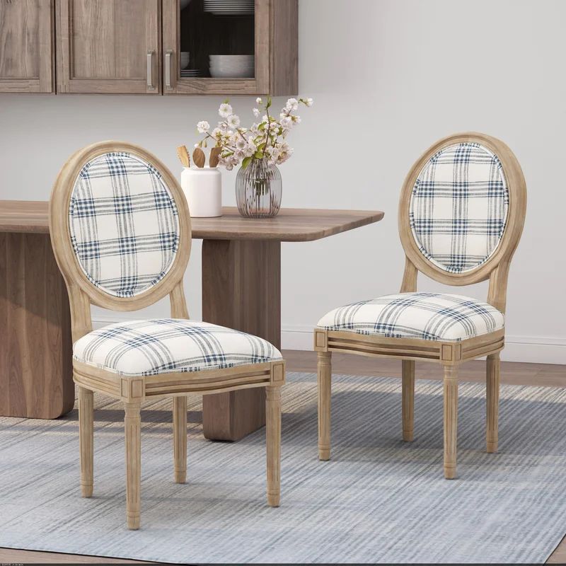 Jair Upholstered King Louis Back Side Chair (Set of 2) | Wayfair North America