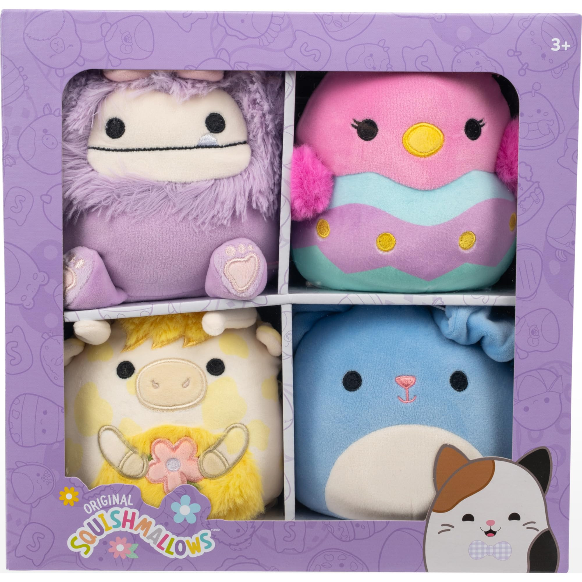 Squishmallows Original Easter 4-Pack – Official Jazwares Plush Box Set (Little) | Amazon (US)