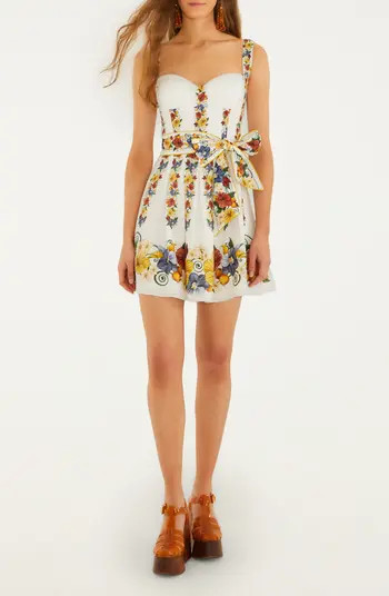 Tropi Floral Print Minidress | Nordstrom