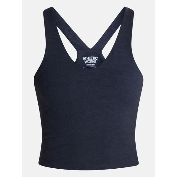 Athletic Works Women's ButterCore Bra Tank Top, Sizes XS-XXXL | Walmart (US)