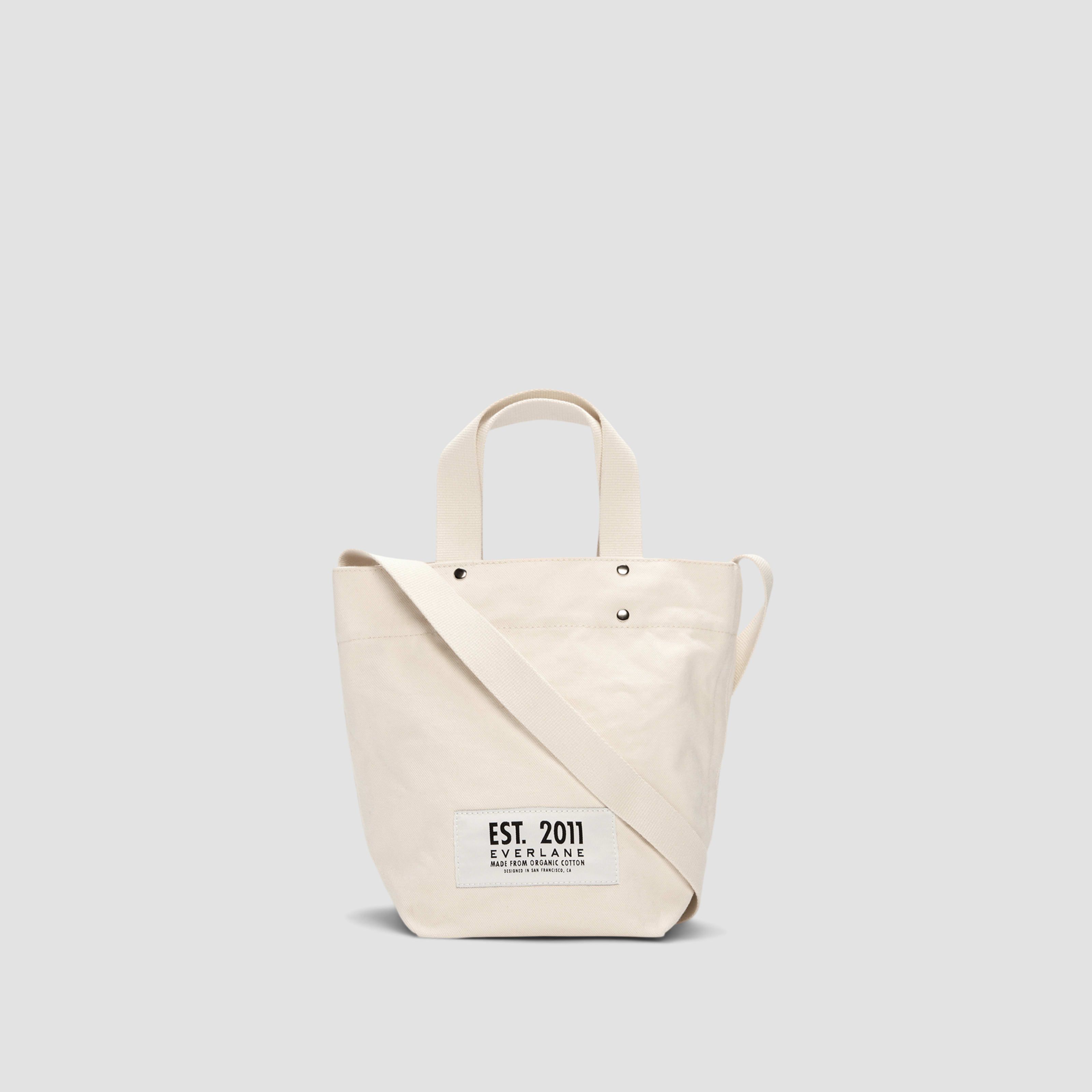 Organic Canvas Mini Tote Bag by Everlane in Natural | Everlane
