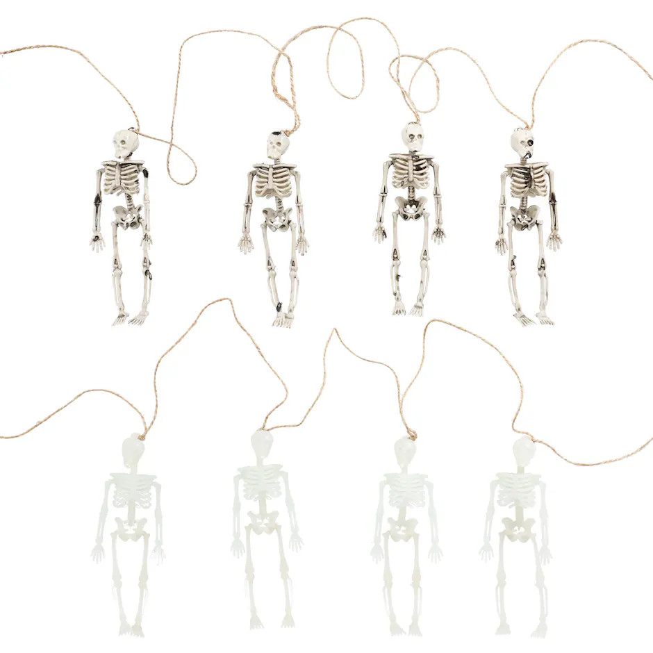 Plastic Skeleton Garland, 60-in. Strands | DollarTree