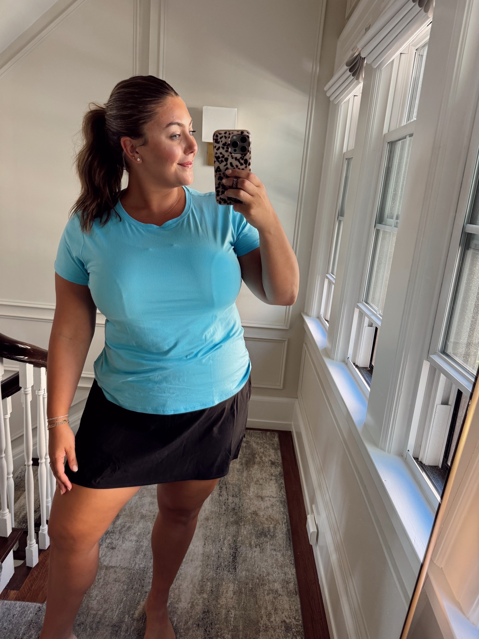 Tennis outfit inspo - workout outfit - wearing size XXL in T-shirt & skort. Use CARALYNM at Cakes Body. 

#LTKActive #LTKPlusSize #LTKStyleTip