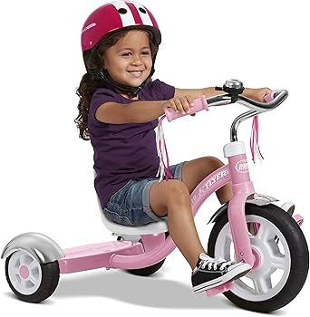 Radio Flyer Big Pink Classic Tricycle, Toddler Trike, Tricycle for Toddlers Age 2-5, Toddler Bike... | Amazon (US)