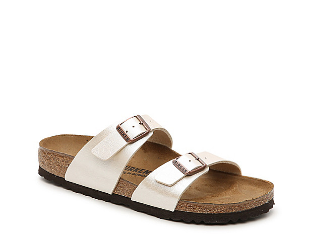 Birkenstock Sydney Sandal - Women's - Gold Metallic | DSW