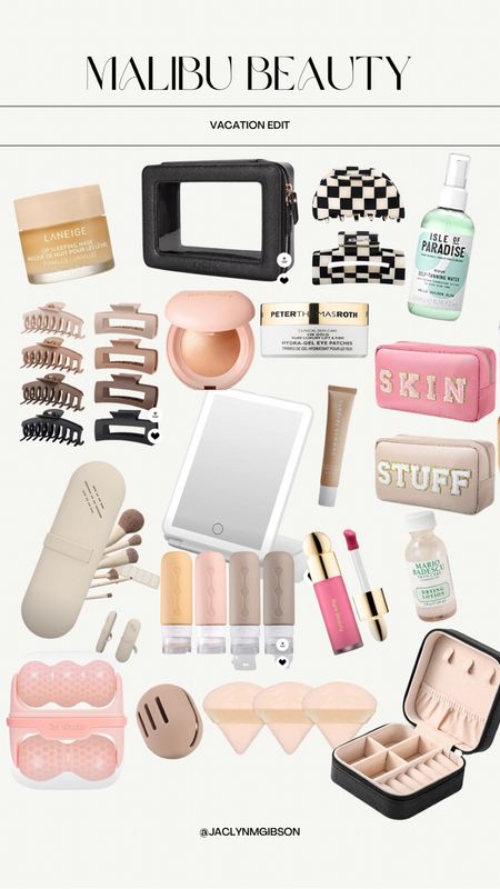Some beauty things that are perfect for travel! 

#LTKSeasonal #LTKunder50 #LTKbeauty