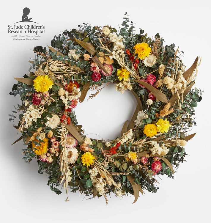 Harvest Floral Dried Wreath | Rejuvenation