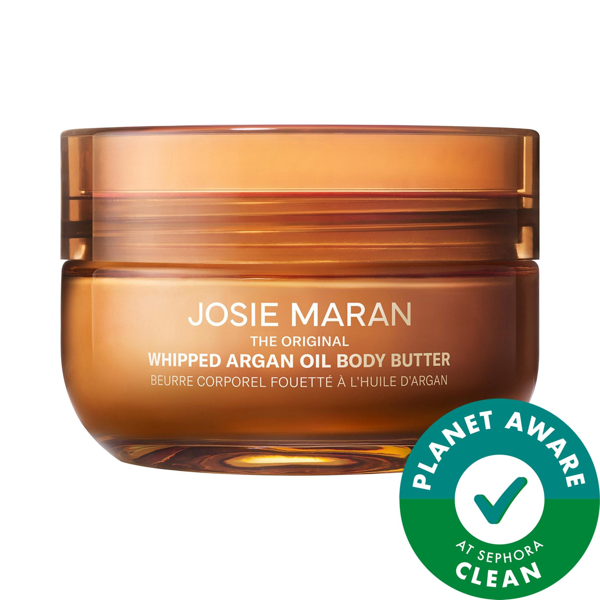 Josie Maran Vanilla Bean - Whipped Argan Oil Refillable Firming Body Butter Jar 6 oz | Sephora (US)