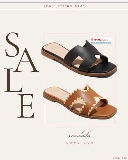 Target circle week sandals 30% off, black sandals, summer shoes, slide sandals 

#LTKxTarget #LTKfindsunder50 #LTKsalealert