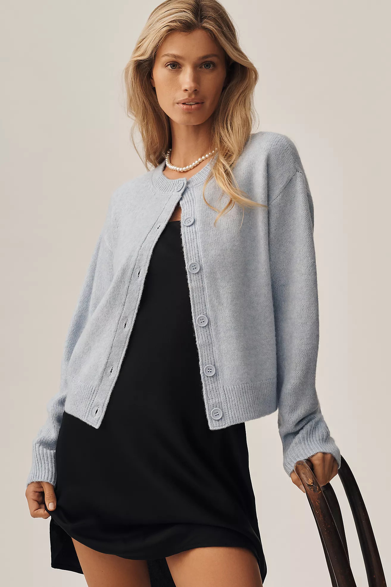 Sanctuary Must-Have Crew-Neck Cardigan Sweater | Anthropologie (US)