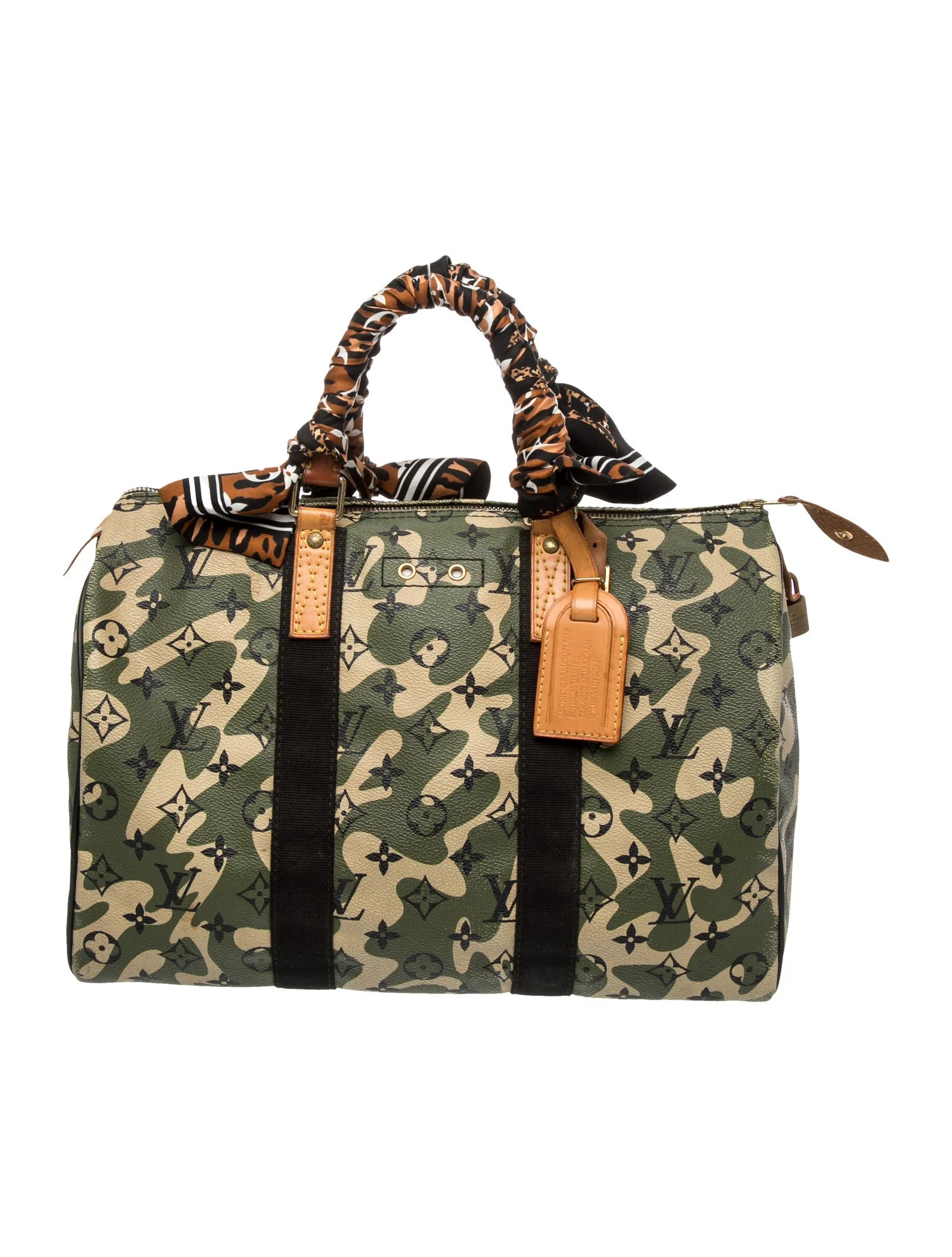 Louis Vuitton LV Monogram Monogramouflage Speedy 35 - Green Handle Bags, Handbags - LOU1234128 | ... | The RealReal