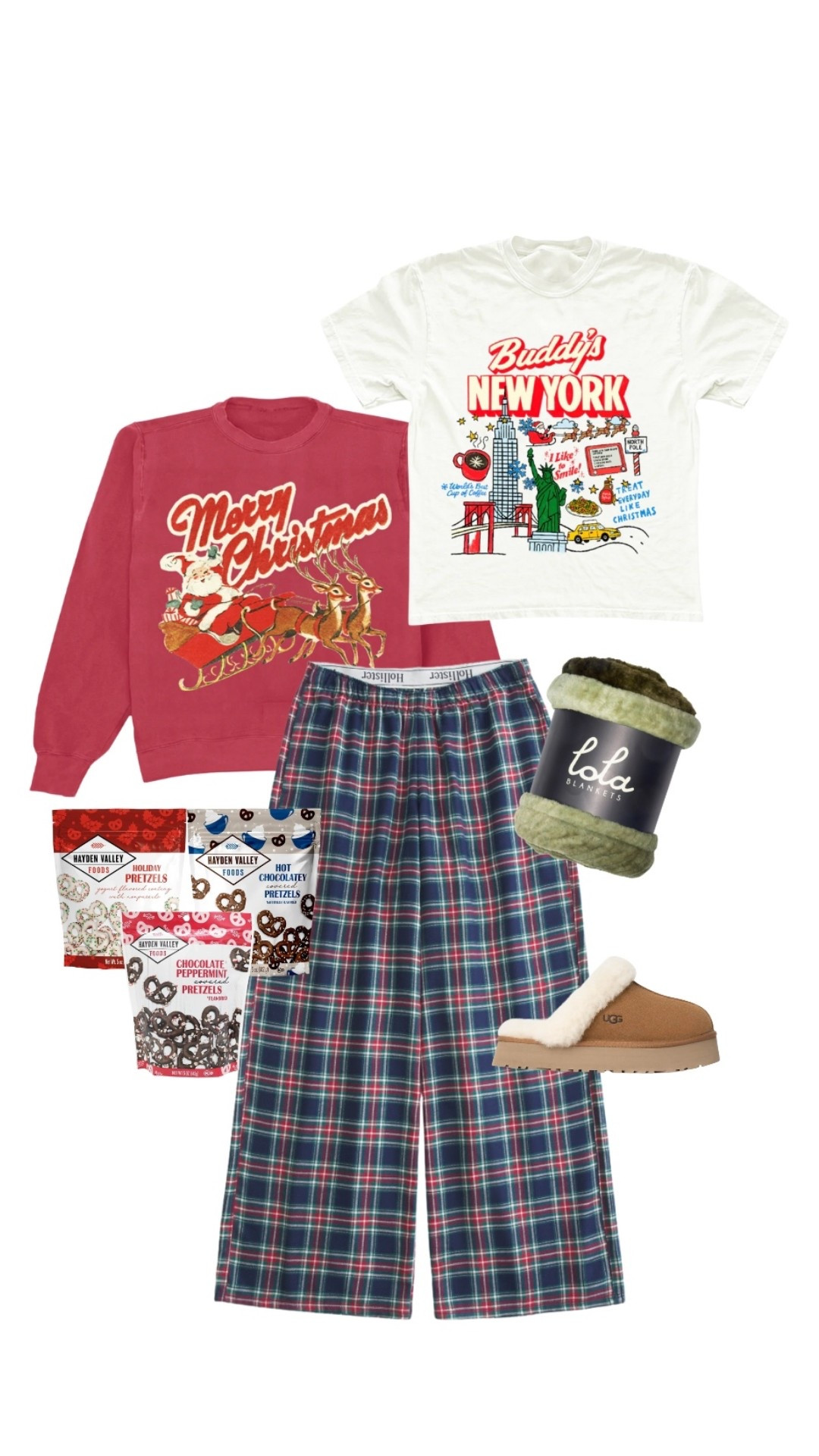 Cozy Christmas movie night outfit and snacks!

#LTKGiftGuide #LTKSeasonal #LTKHoliday